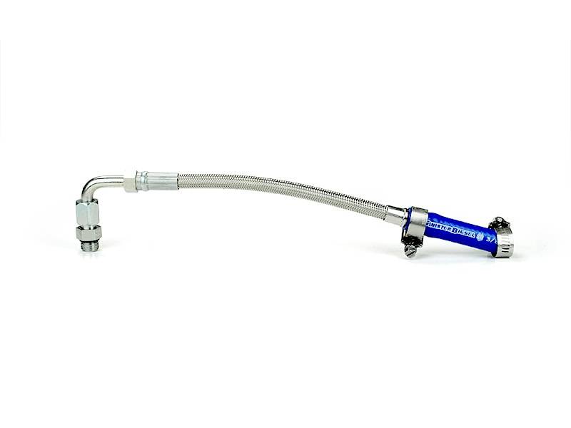 Sinister Diesel Turbo Coolant Feed Line for 2011-2014 Ford Powerstroke 6.7L